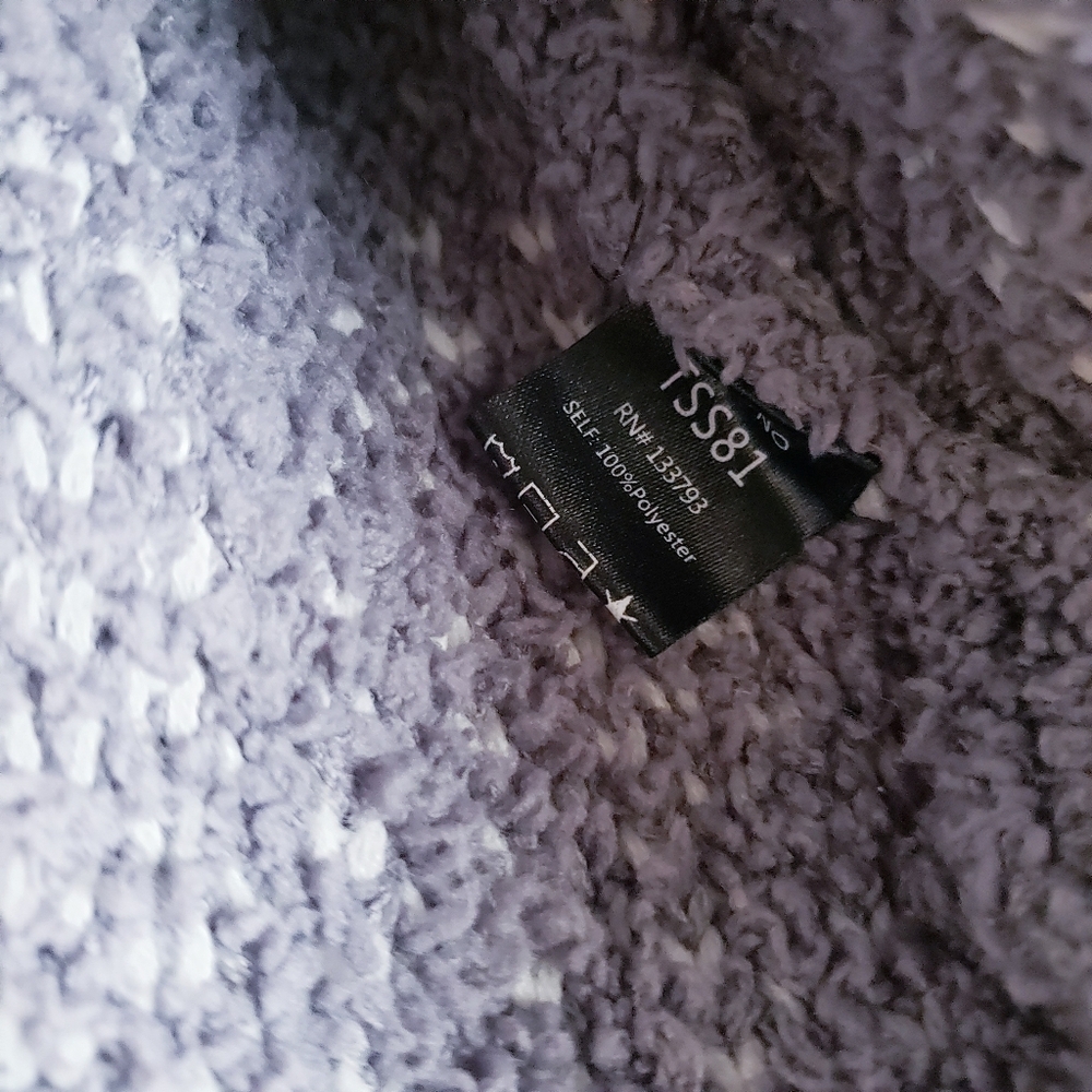 POL Crew Star Sherpa Long Sleeve Sweater - Picture 5 of 5